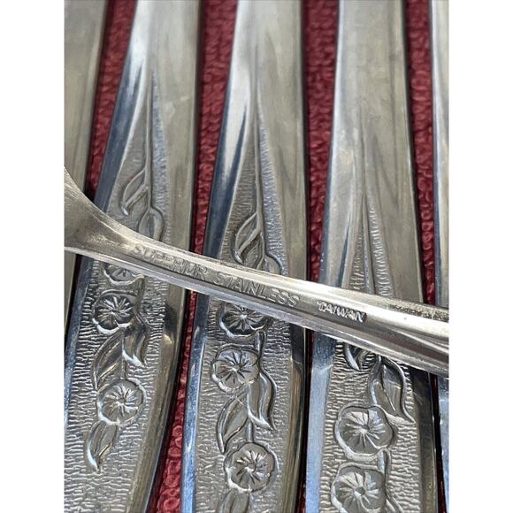 Spiegel Flatware “Roseglow” Pattern 50 Piece Service For 8 - See Notes - Picture 5 of 6